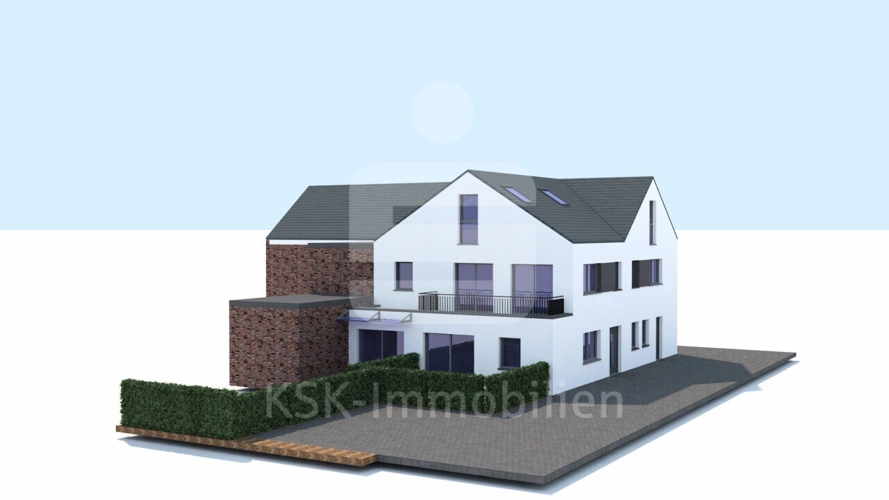 Beispielbebaung mit zwei Doppelhaushälften 3