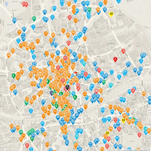 Geolyzer Kartenausschnitt