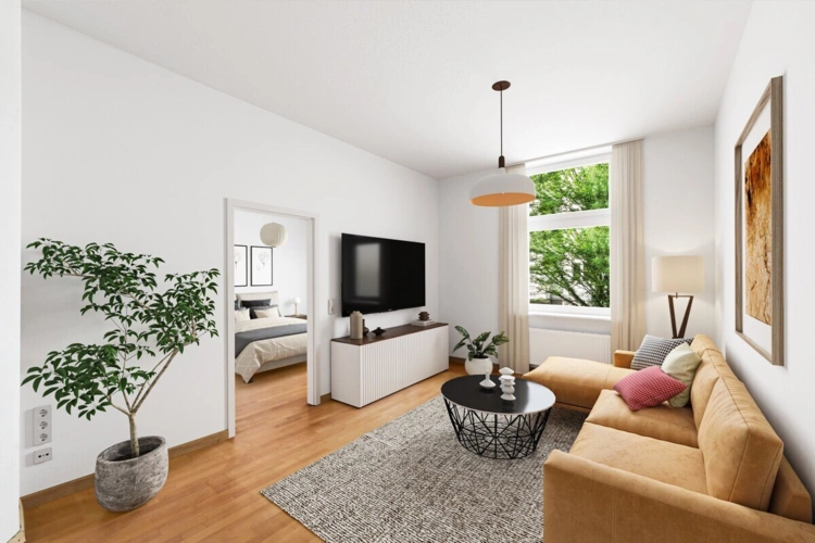 Visualisierung Wohnzimmer