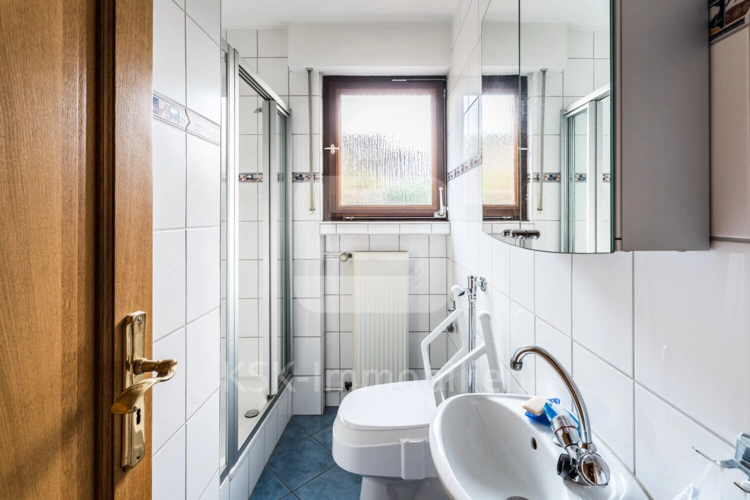 WC mit Dusche Erdgeschoss