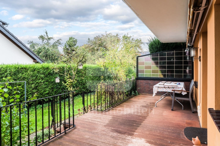 Terrasse Erdgeschoss