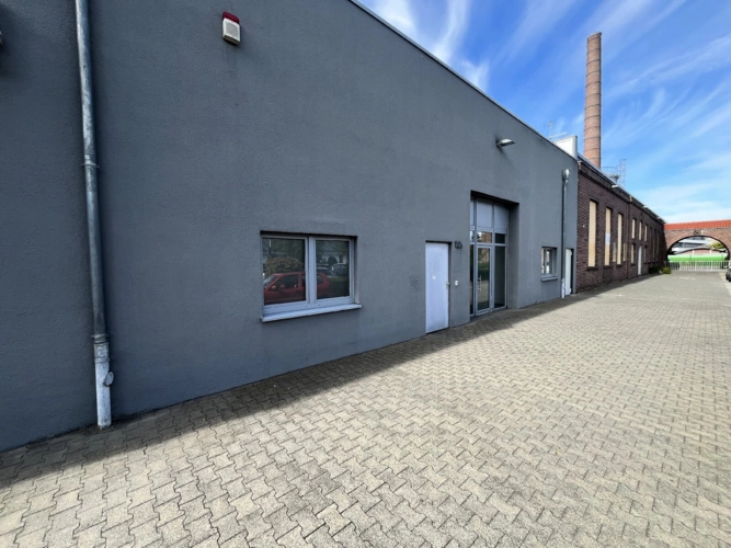 Rückansicht - Eingang Werkstatt