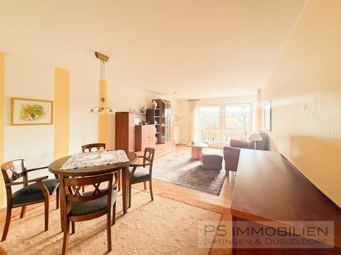 Blick ins Wohnzimmer