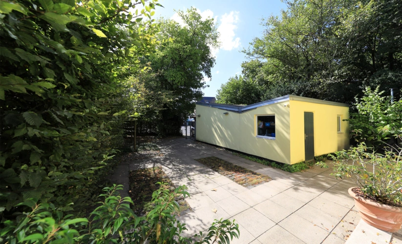 Garagen Rückansicht