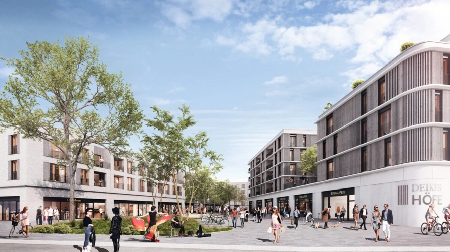 Deiker Höfe Innenhof