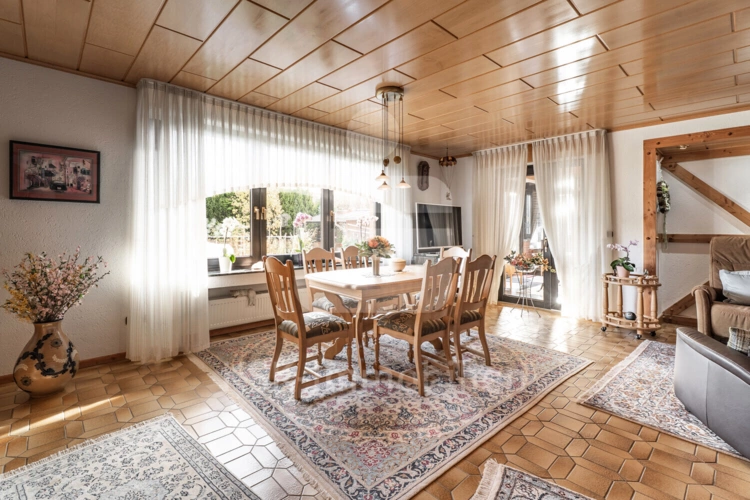 Wohn- und Esszimmer Erdgeschoss