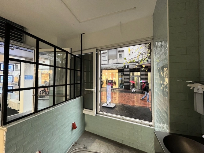 Blick zur Mittelstraße