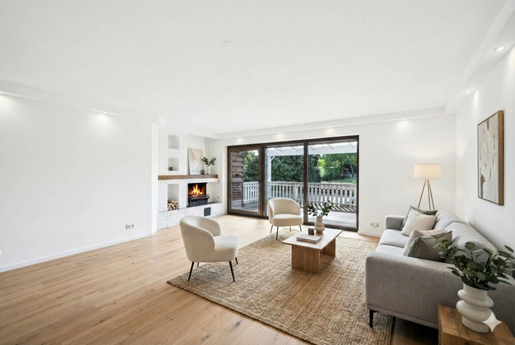 Visualisierung Wohnzimmer