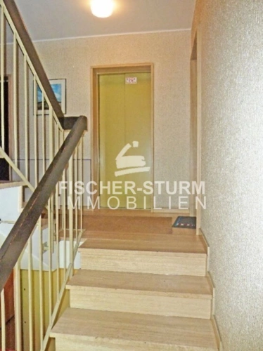 Gepflegtes Treppenhaus