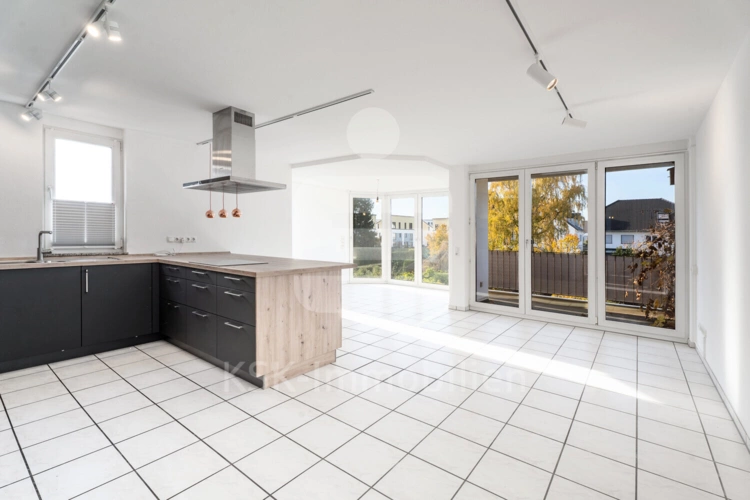 Wohnbereich mit Küche