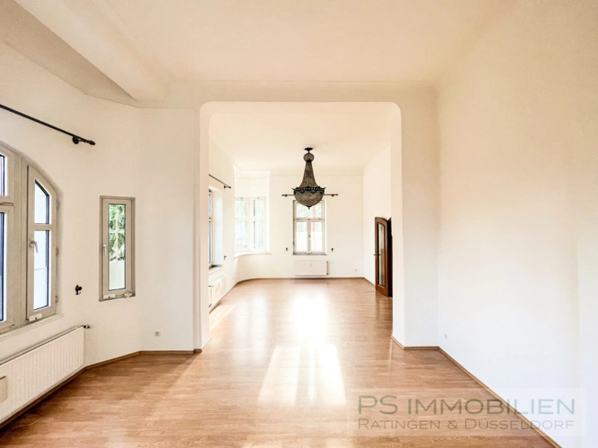 Blick durch Wohnbereich