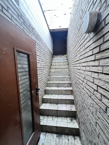 Treppenausgang UG in den Garten