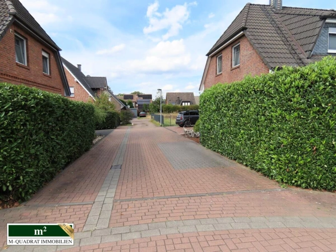Traditionell gewachsene Siedlung