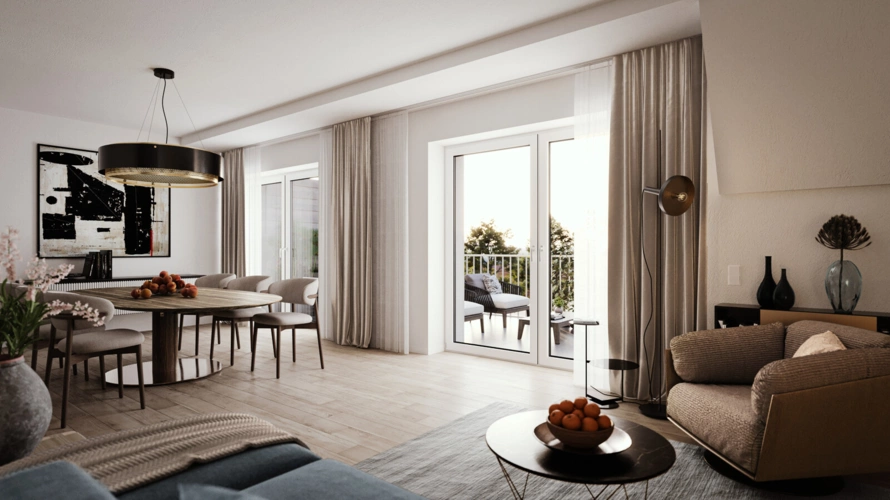 Offerstrasse Visualisierung