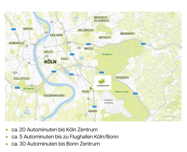 Karte Leidenhausener Gärten