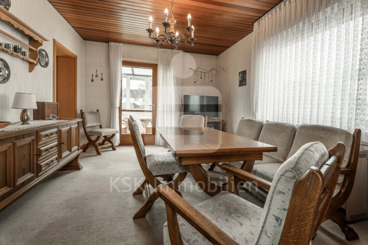 Wohn- und Esszimmer Erdgeschoss