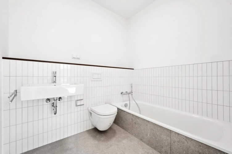 Wannenbad - Musterwohnung