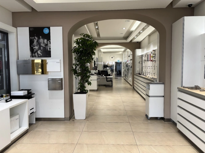 Blick durch das Ladenlokal