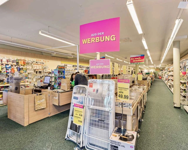 Erdgeschoss Discounter