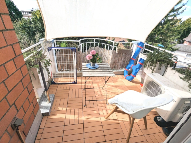 Balkon in Süd-West-Lage