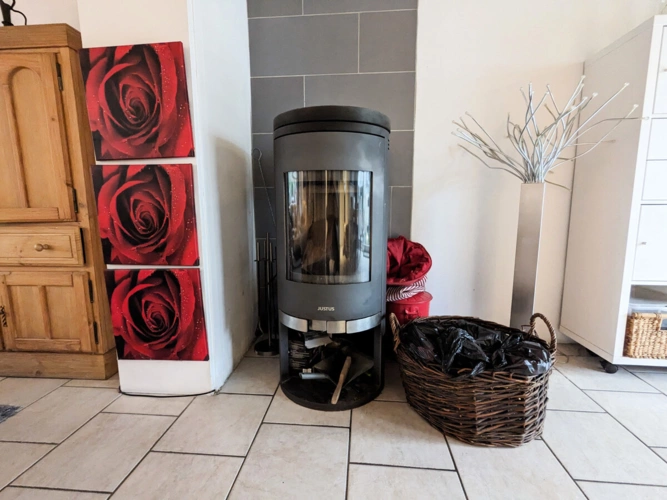 Kaminofen im Wohn- / Essbereich