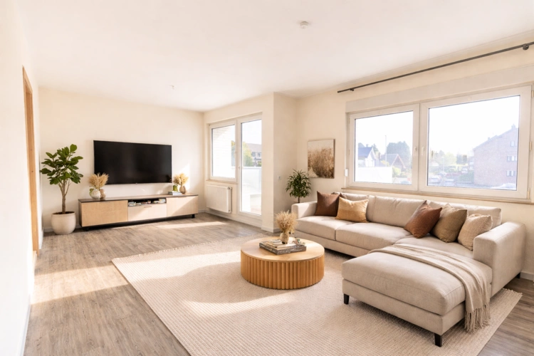 Wohnzimmer 1. OG visualisiert