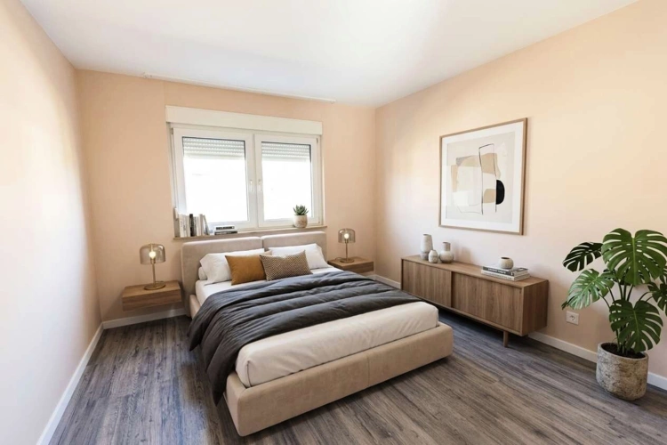 Schlafzimmer 1. OG visualisiert