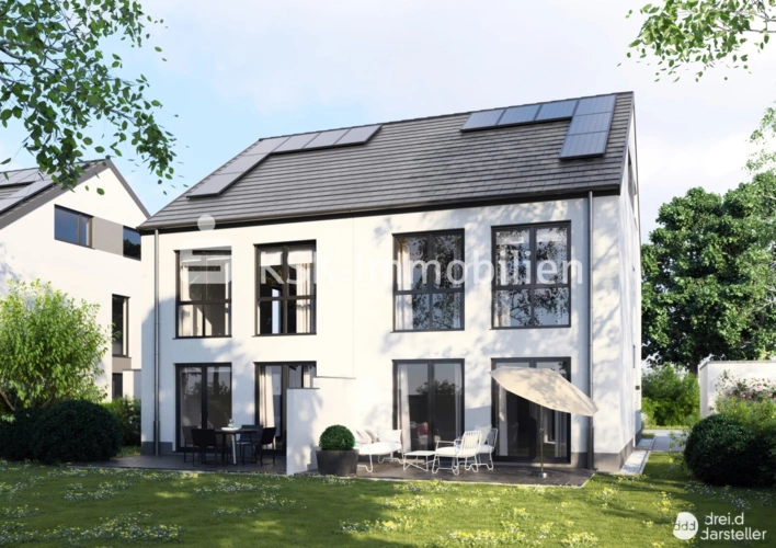 Gartenansicht Haustyp 2