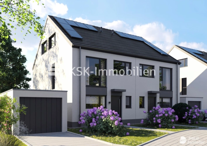 Straßenansicht Haustyp 1