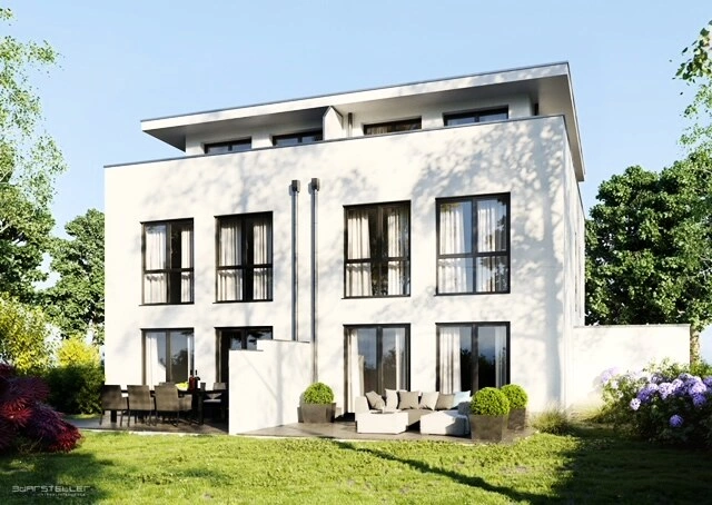 Typ 5 Ansicht Gartenseite