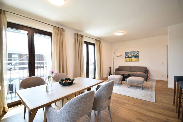 Wohnraum Musterwohnung