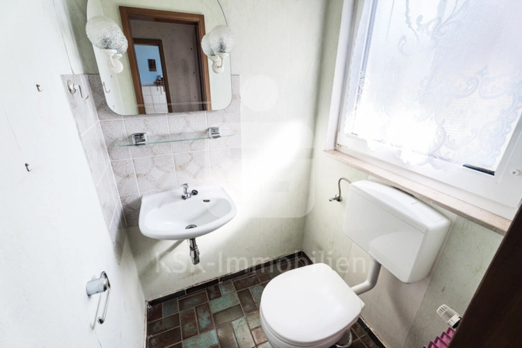 Gäste WC Erdgeschoss