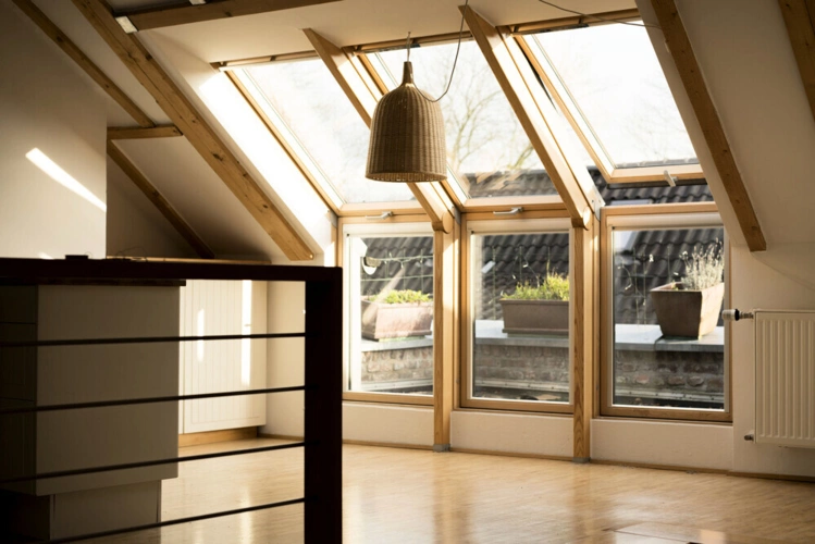 Essen - Ausgang Dachterrasse