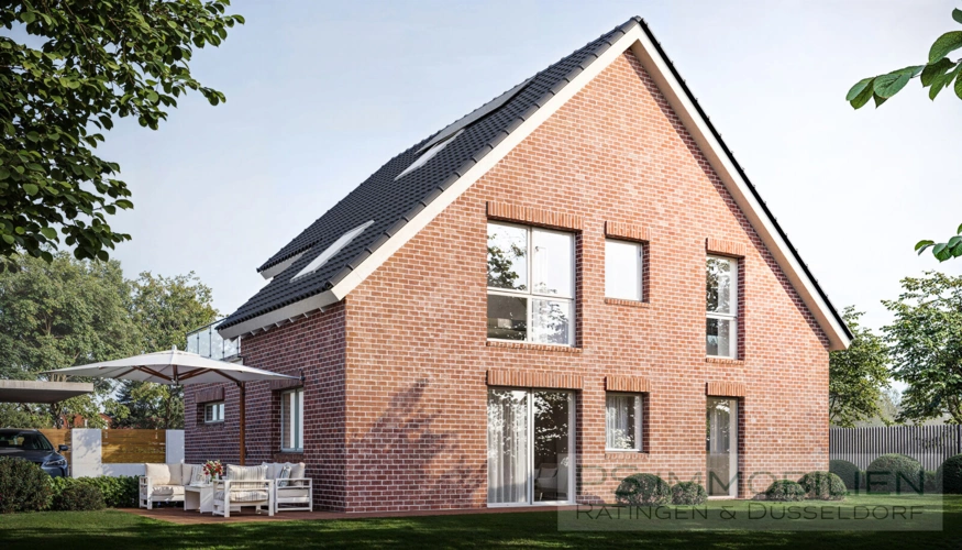 Visualisierung Gartenansicht