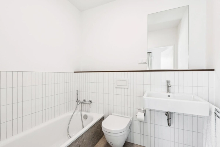 Wannenbad Musterwohnung