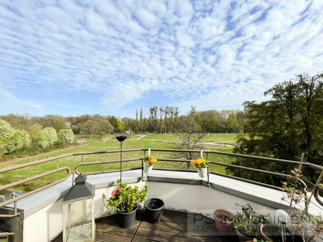 Blick in Poensgenpark
