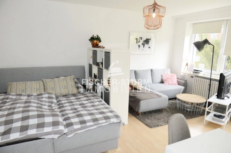 Wohn-Schlafzimmer