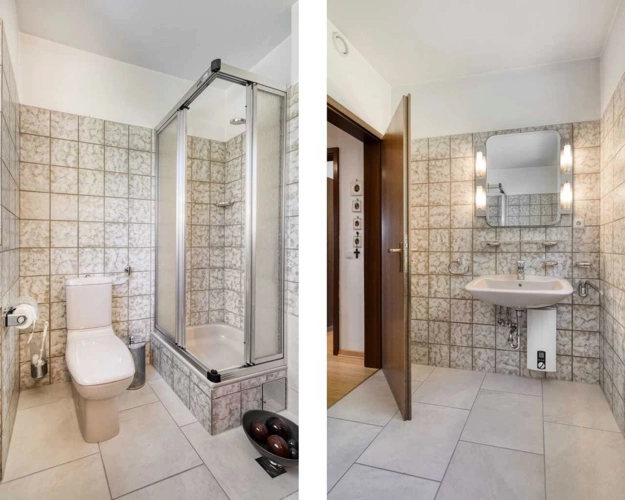 Badezimmer Dachgeschoss
