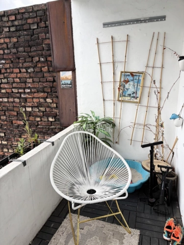 Balkon nach hinten