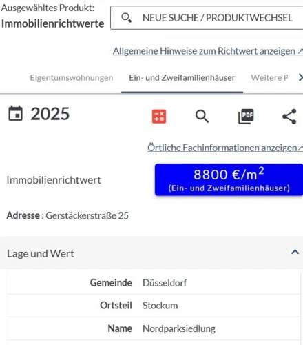 Immobilienrichtwert