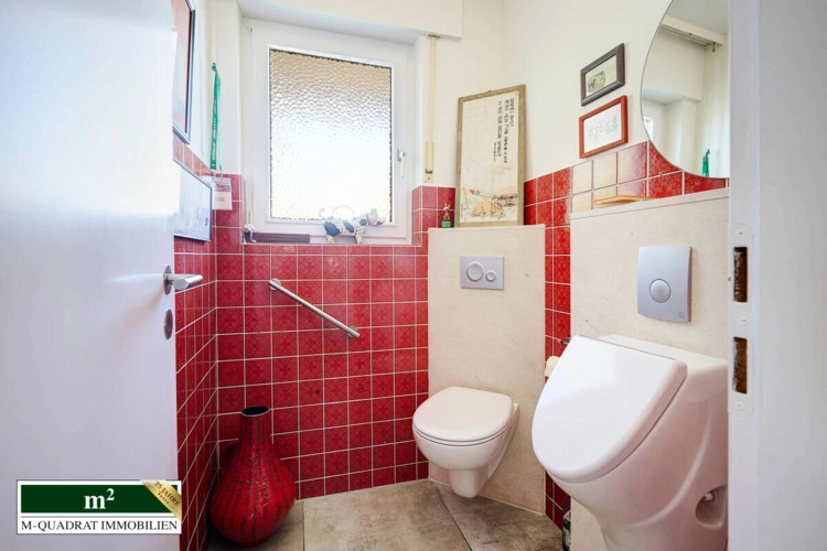 Gäste WC im Erdgeschoss