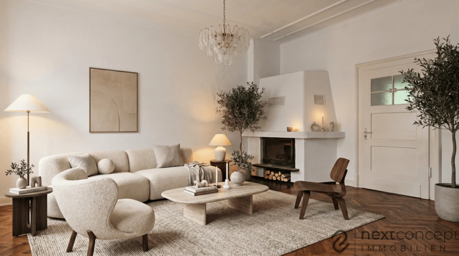 Wohnzimmer (KI-generiert)