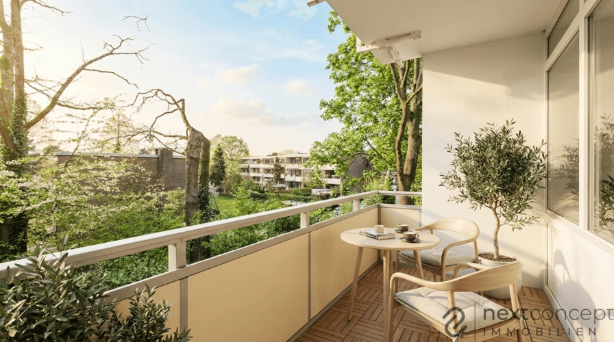 Balkon (KI-generiert)