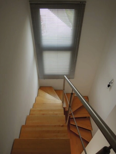 Treppe zum Schlafbereich