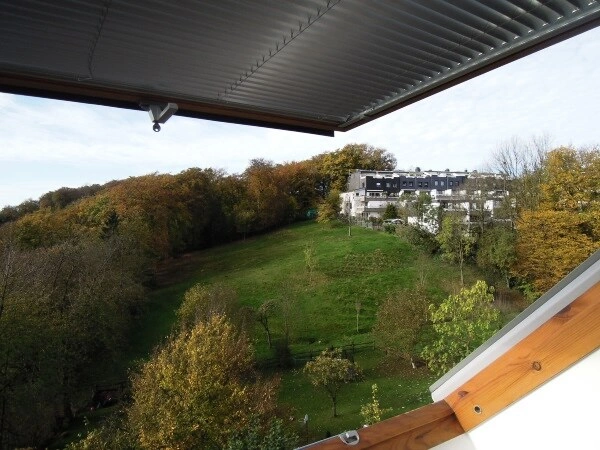 Blick aus Kinder.-Arbeitszimmer
