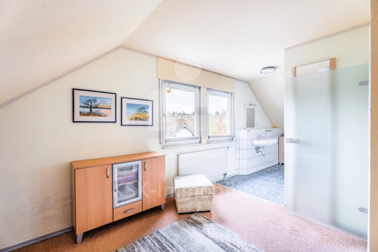 Badezimmer Dachgeschoss