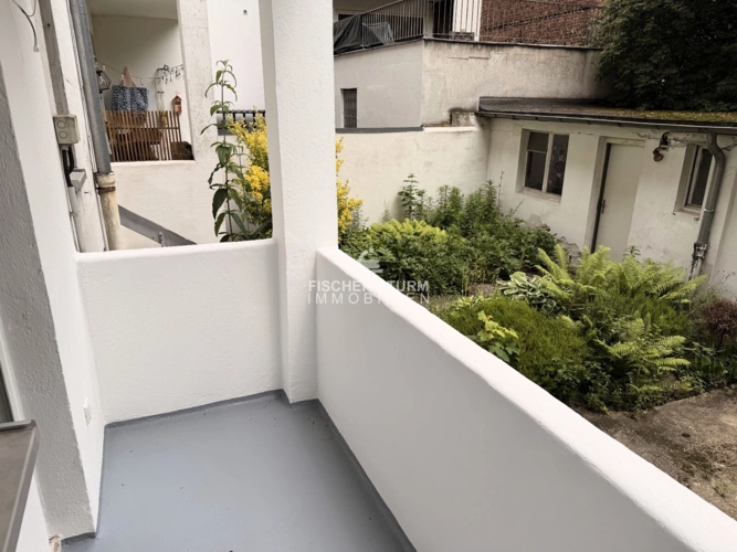 Balkon zur Hofseite