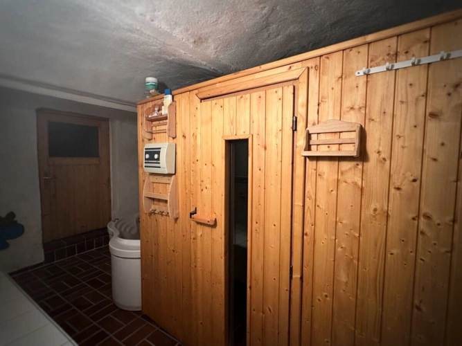 Wellnessraum im Keller