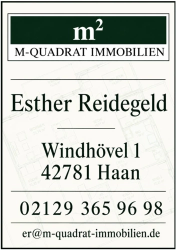 Werbeplakat m²