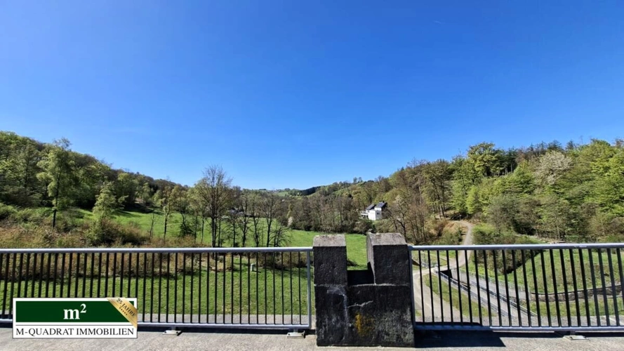 Blick von der Staumauer